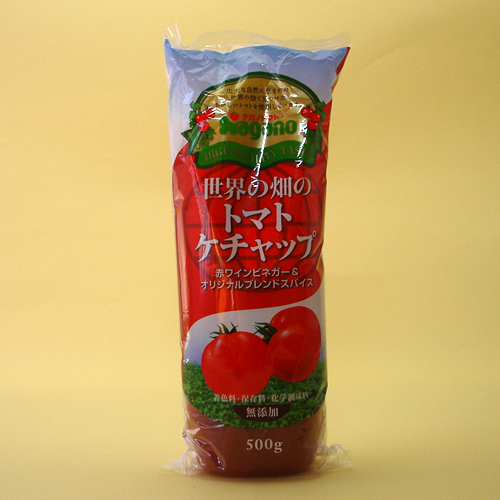世界の畑のトマトケチャップ 500g