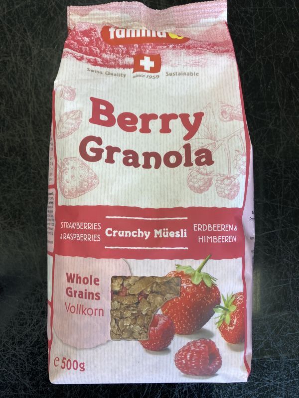 朝食シリアル ベリークランチ familia Berry Crunch 500g